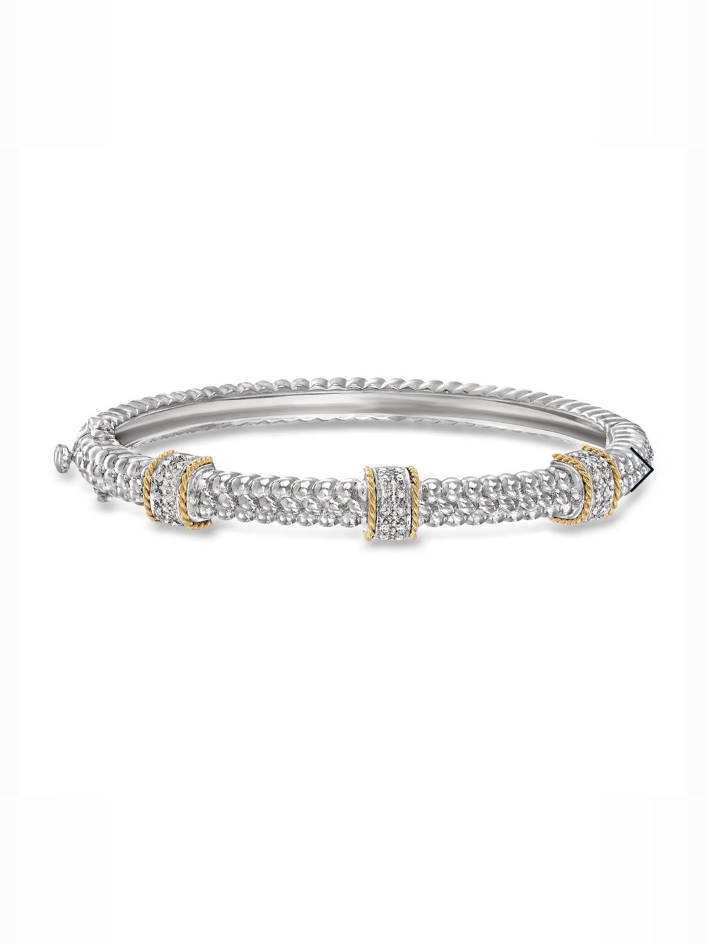 Silver Plated & Cubic Zirconia Bracelet